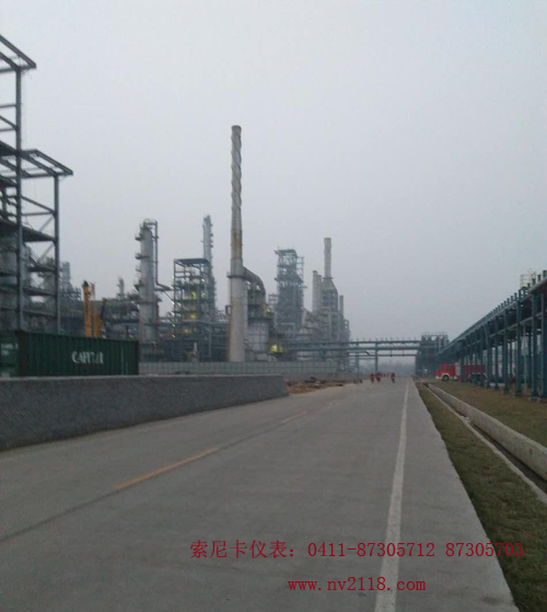 防爆超聲波流量計石化安裝現場