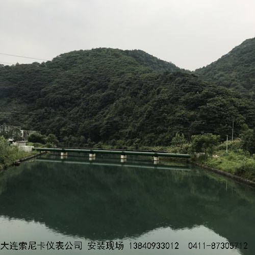 湖北國(guó)家濕地公園-市區(qū)供水項(xiàng)目超聲波流量計(jì)現(xiàn)場(chǎng)