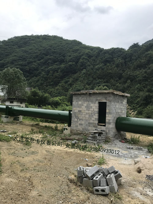 湖北國(guó)家濕地公園-市區(qū)供水項(xiàng)目超聲波流量計(jì)現(xiàn)場(chǎng)