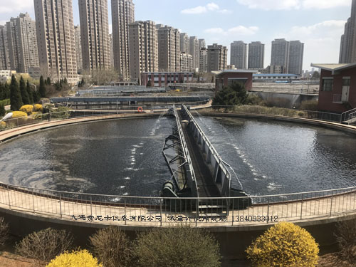 污水處理廠超聲波流量計(jì)現(xiàn)場