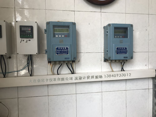 污水處理廠超聲波流量計(jì)現(xiàn)場
