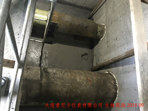 自來(lái)水貿(mào)易結(jié)算用超聲波流量計(jì)現(xiàn)場(chǎng)